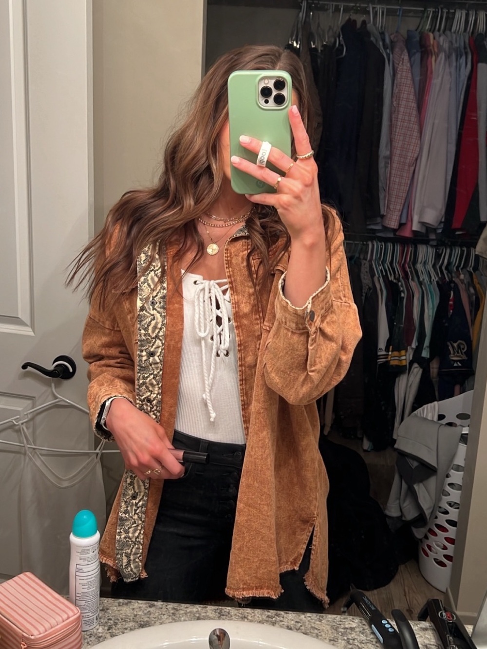 SNAKEPRINT SHACKET